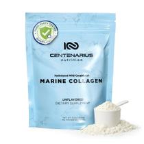 Colágeno Marinho em Pó Centenarius Nutrition 300 g Sem Sabor