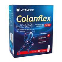 Colágeno Não Hidrolisado Tipo 2 c/60 Cpr Colanflex Vitamedic