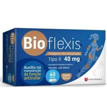 Colágeno Não Hidrolisado Tipo II 40mg Bioflexis 60 cápsulas