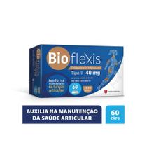 Colágeno Não Hidrolisado Tipo II 40mg Bioflexis 60 cápsulas - UNIAO QUIMICA