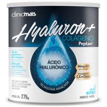 Colágeno Peptan + Ácido Hialurônico Hyaluron Instantâneo Neutro 275g - ClinicMais