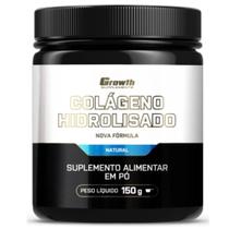 Colágeno Puro 150g Hidrolisado em Pó Suplemento Original Growth Colágeno Puro 150g Hidrolisado em Pó Suplemento Original Growth