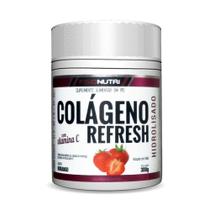 Colágeno Refresh Hidrolisado 300g. Sabores - Fisionutri MORANGO