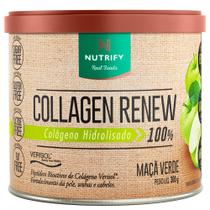 Colágeno Renew Hidrolisado Sabor Maçã Verde - Nutrify 300g