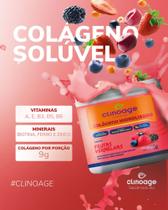 Colageno Soluel 200g frutas vermelhas Clinoage Colageno Soluel 200g frutas vermelhas Clinoage