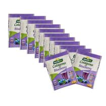Colágeno Solúvel Sabor Blueberry Display com 12 Saches de 6g - NaturalLife