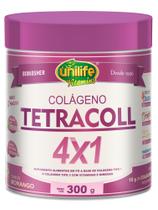 Colageno Tetracoll 4 em 1 Verifish Verisol 300g Unilife