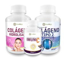 Colágeno Tipo 1 Hidrolisado 120 Cps 500mg Colágeno Tipo 2 40mg 120 Cps Imuni C D Arginina Zinco 60 Cps 1000mg Colágeno Tipo 1 Hidrolisado 120 Cps 500mg Colágeno Tipo 2 40mg 120 Cps Imuni C D Arginina Zinco 60 Cps 1000mg