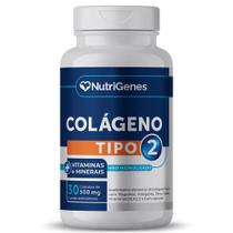 Colágeno Tipo 2 - 30caps/500mg - Nutigenes - Nutrigenes