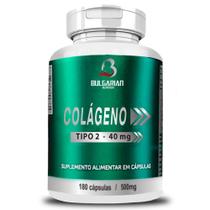 Colágeno Tipo 2 40mg 180 Cápsulas Rápida Absorção Colágeno Tipo II Bulgarian