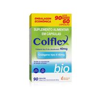 Colageno Tipo 2 40mg Collfex Bio 90 Capsulas Articular