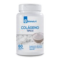 Colágeno Tipo 2 60 Cápsulas 500 Mg Bionutri