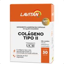 Colágeno Tipo 2 Articulações 40mg 30 Capsulas Lavitan