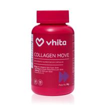 Colágeno Tipo 2 Com Ácido Hialurônico MSM e Vitaminas Para Articulações 60 Cáps Vhita