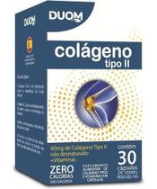 Colágeno Tipo 2 Com Vitaminas 30 Cápsulas 500mg Duom Colágeno Tipo 2 Com Vitaminas 30 Cápsulas 500mg Duom