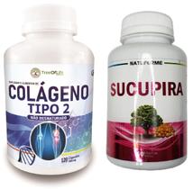 Colágeno Tipo 2 II 120 Cápsulas Sucupira 60 Cápsulas Colágeno Tipo 2 II 120 Cápsulas Sucupira 60 Cápsulas