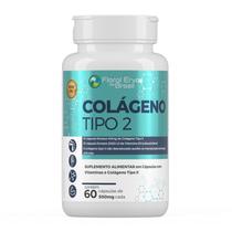 Colágeno Tipo 2 II 500mg 60 Cápsulas - Floral ervas Colágeno Tipo 2 II 500mg 60 Cápsulas - Floral ervas