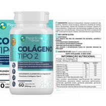 Colágeno Tipo 2 II 60 cápsulas 500mg UC 2 Vitaminas C , E, B6 b1 B12 D3 Articulções 60 Cápsulas