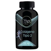 Colágeno Tipo 2 (não desnaturado) 120 Cápsulas Ethos Nutrition