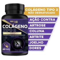 Colágeno Tipo 2 Para Articulações Ossos Rápida Absorção - Turbo Black Vitamin