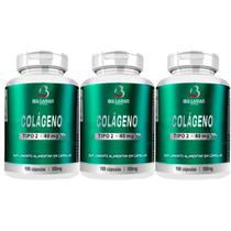 Colágeno Tipo 2 - Puro 540 Cápsulas (3 Potes) Bulgarian - COLÁGENO TIPO II