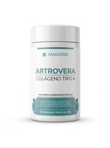 Colágeno Tipo 2 Ucii 40mg Vitamina D Cálcio Magnésio Articulações 60 Caps Amavera Colágeno Tipo 2 Ucii 40mg Vitamina D Cálcio Magnésio Articulações 60 Caps Amavera