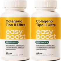 Colágeno Tipo 2 Ultra Easyboost D3 Hialurônico 120cap Kit 2x