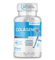 Colágeno Tipo 2 + Vitaminas Joelho E Articulação 60 Capsulas Sabor Sem Sabor