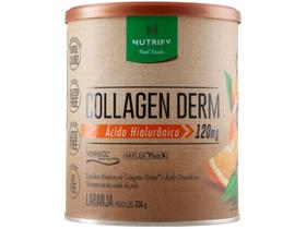 Colágeno Tipo I e II Nutrify Collagen Derm em Pó - 330g Laranja Natural