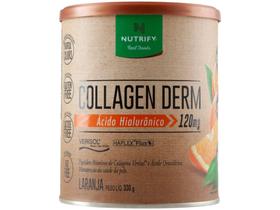 Colágeno Tipo I e II Nutrify Collagen Derm em Pó - 330g Laranja Natural