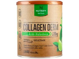 Colágeno Tipo I e II Nutrify Collagen Derm em Pó - 330g Limão Natural