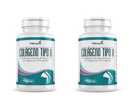 Colágeno Tipo I I Melcoprol 2 Potes de 60 Cápsulas 500mg