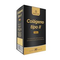 Colágeno Tipo II - 30 Cáspulas - Gold Lab - GoldLab