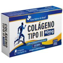 Colágeno Tipo II 40mg 30 Cápsulas - Flora Nativa