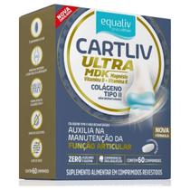 Colageno Tipo II Cartliv Ultra 60 Comprimidos Equaliv