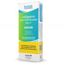 Colágeno tipo ii com 30 cápsulas - BIOLAB