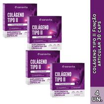 Colágeno Tipo II Função Articular Sanavita 30 Cápsulas