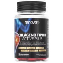 Colageno Tipo II Renova Be com Curcuma Active Plus 30 Comprimidos UCII para Articulacoes Cartilagem Mobilidade Colageno Tipo 2 Curcuma Colageno Tipo II Renova Be com Curcuma Active Plus 30 Comprimidos UCII para Articulacoes Cartilagem Mobilidade Colageno Tipo 2 Curcuma