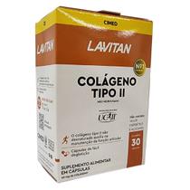 Colágeno Tipo II UC II Não Hidrolisado 40mg Lavitan Cimed Com 30 Cápsulas