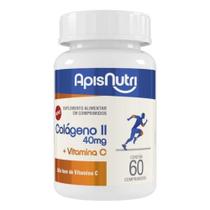 Colágeno Tipo II + Vitamina C 500mg (60 caps) - Padrão: Único - Apisnutri