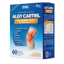 Colágeno tipo ii + vitaminas algy cartril 60 cápsulas sidney oliveira