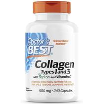 Colágeno Tipos 1 e 3 Doctor's Best com Vitamina C - 500mg Colágeno Tipos 1 e 3 Doctor's Best com Vitamina C - 500mg