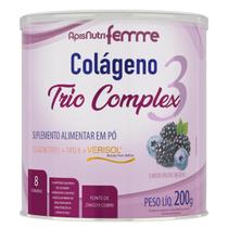 Colageno Trio Verisol+Tipo I+Tipo II Frutas Negras Colageno Trio Verisol+Tipo I+Tipo II Frutas Negras