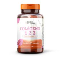 Colageno Triplo Tipo 1 2 3 60 Capsulas Pele e Articulacao