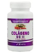 Colágeno UC II Tipo 2 - Suplemento alimentar 30 cápsulas/ 500 mg - Rei Terra Colágeno UC II Tipo 2 - Suplemento alimentar 30 cápsulas/ 500 mg - Rei Terra