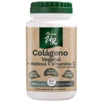 Colágeno Vegetal + Retinol + Vitamina C (Produto Vegano) 60 Cápsulas 500mg Colágeno Vegetal + Retinol + Vitamina C (Produto Vegano) 60 Cápsulas 500mg