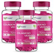 Colágeno Verisol 120 Cápsulas Muwiz 420 Mg - 3 Unidades