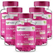 Colágeno Verisol 120 Cápsulas Muwiz 420 Mg - 5 Unidades