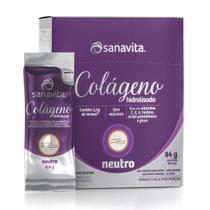 Colágeno Verisol 30 Sticks Sanavita Sabor Neutro