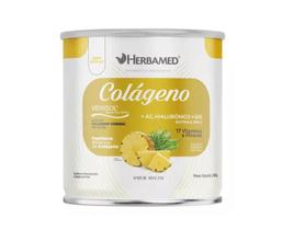 Colágeno Verisol + Ac Hialuronico + Q10 + 17 Vitaminas e Minerais Abacaxi 200g Herbamed
